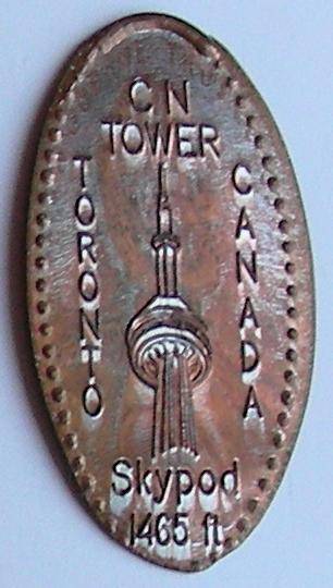 CN Tower Penny Souvenier