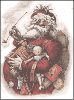 Santa by Thomas Nast